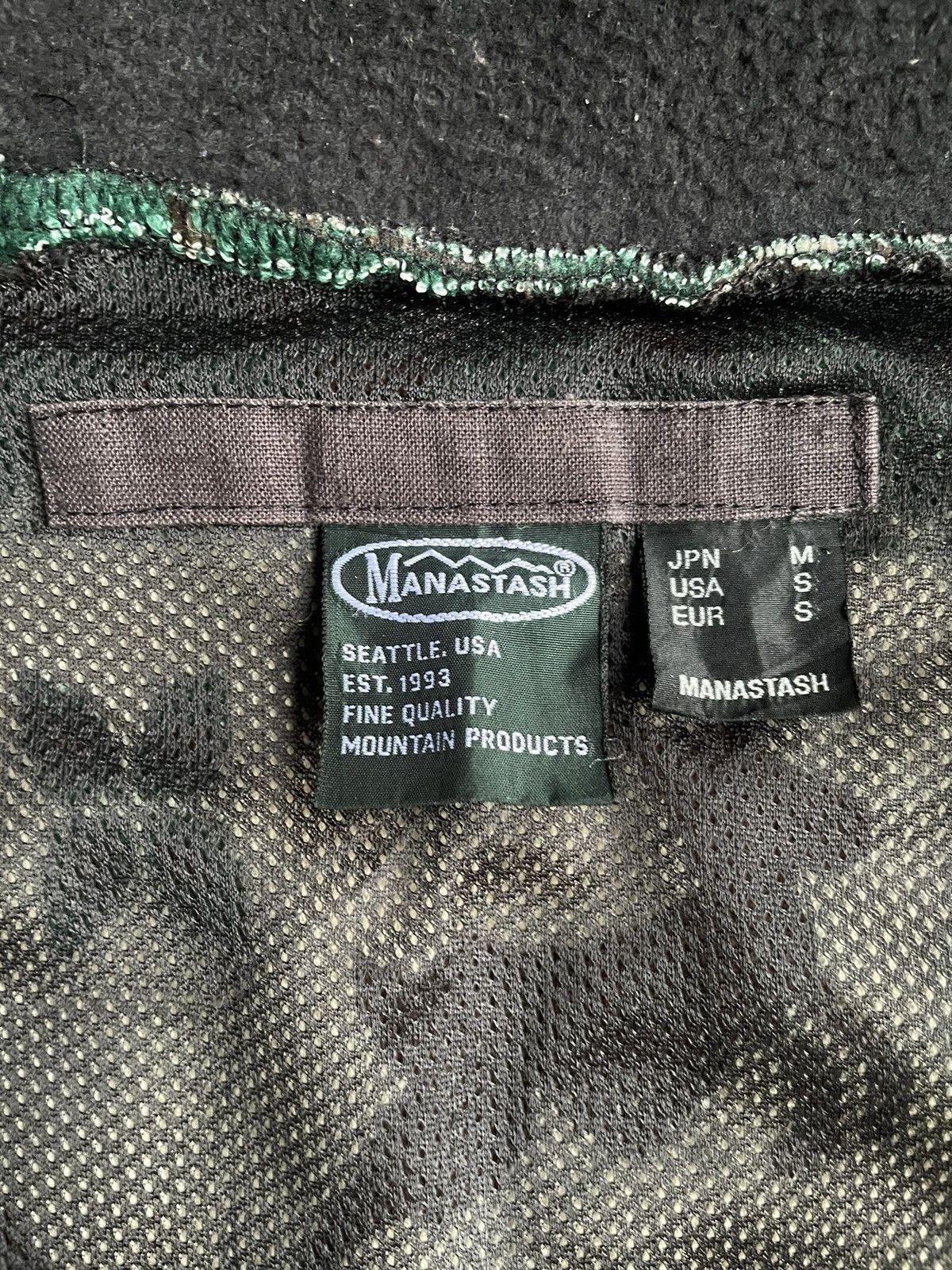 Manastash Manastash Fleece Jacket Pattern Deer Size US M / EU 48-50 / 2 - 9 Thumbnail
