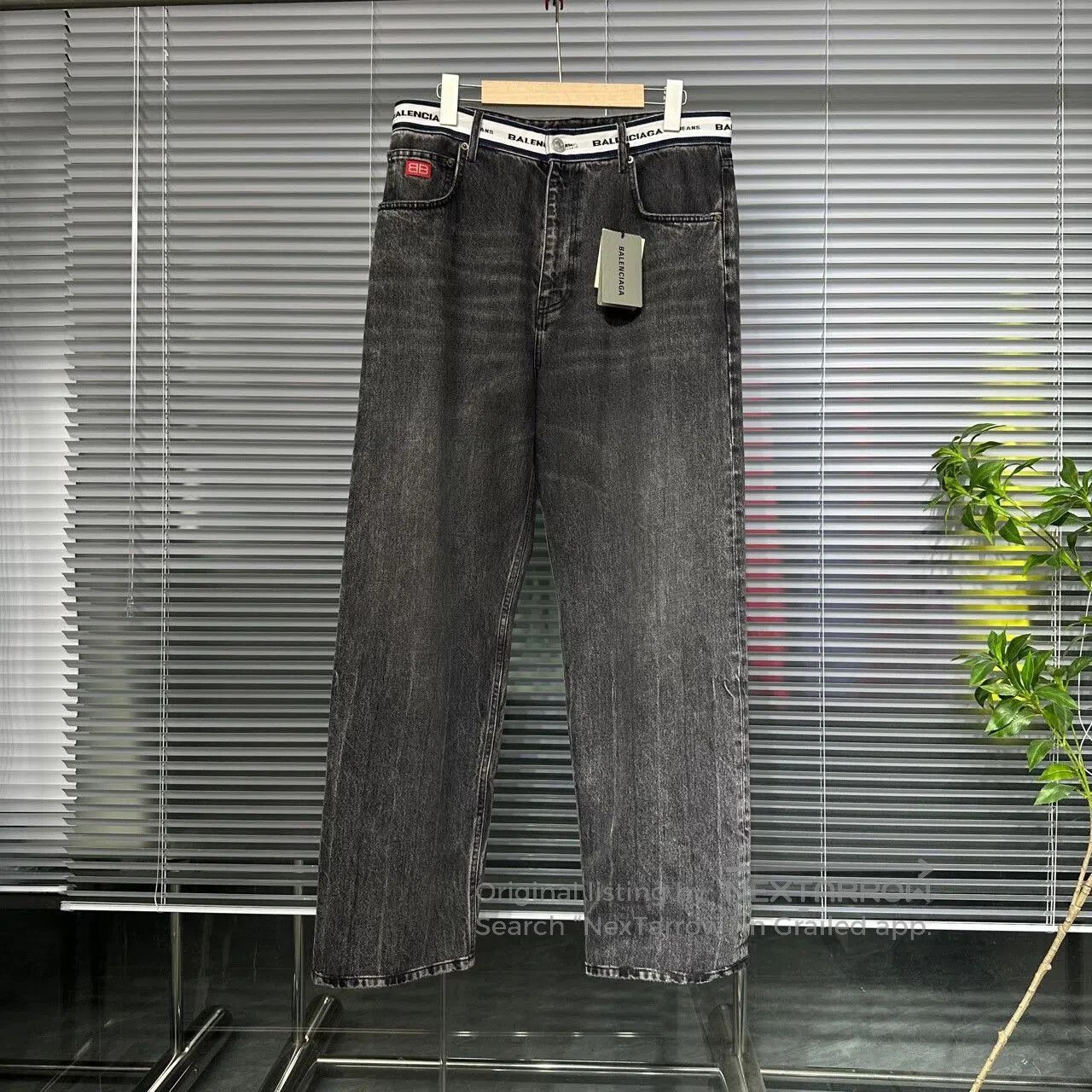 Balenciaga Balenciaga Original Heavy Wash Denim Jeans. Size US 26 / EU 42 - 1 Thumbnail