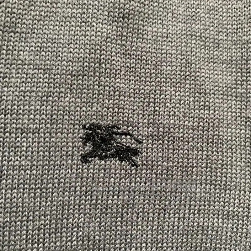Burberry Burberry Gray Wool Women's Cardigan. Size M / US 6-8 / IT 42-44 - 2 Thumbnail