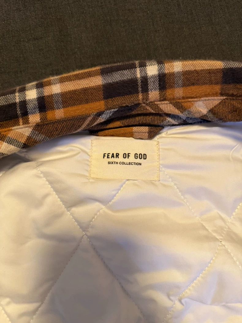 Fear of God Fear of God Season 6 Shirt Jacket Size US XL / EU 56 / 4 - 4 Thumbnail