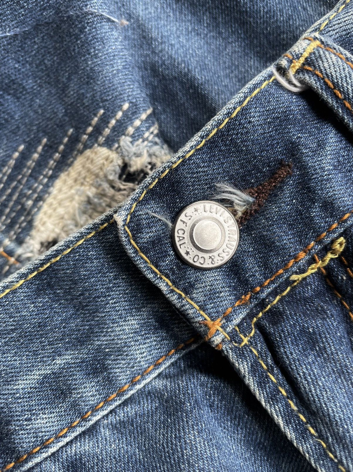 Levi's LEVIS 505 REWORKED Size US 31 - 3 Thumbnail
