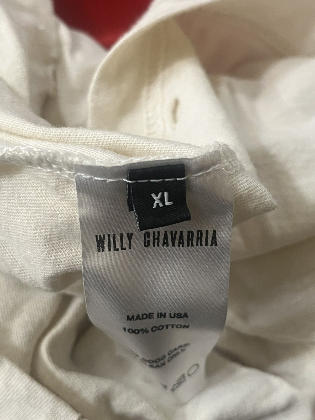 Willy Chavarria Willy Chavarria Reformed Putas Destroyed Easy Tee Sz XL Size US XL / EU 56 / 4 - 13 Thumbnail