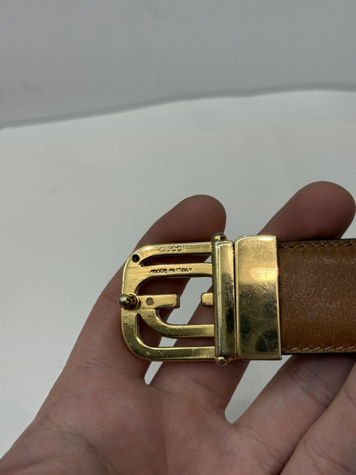Gucci Gucci Reversible Leather Belt Size ONE SIZE - 4 Thumbnail