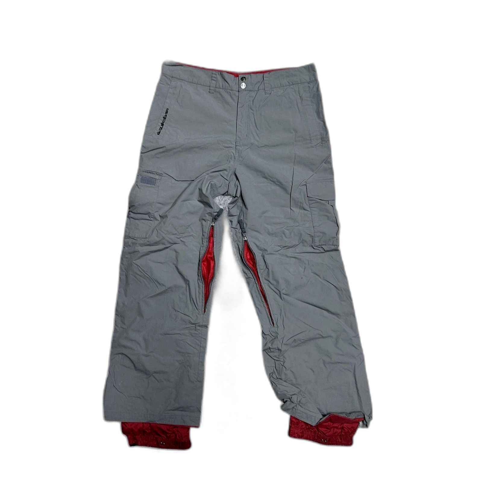 Quiksilver Quicksilver Snowboard Pants Men's Black Utility 5000mm Ski S Size US 26 / EU 42 - 3 Thumbnail