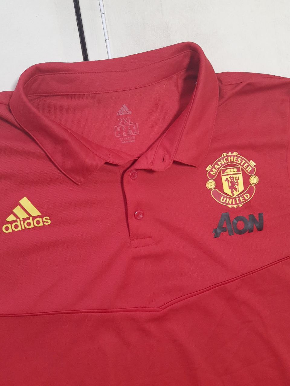 Adidas Adidas Manchester United Training Jersey 2019-2020 Size US XXL / EU 58 / 5 - 4 Thumbnail