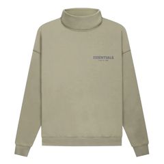 Fear of God Essentials Essentials Cement Mock Neck Sweatshirt