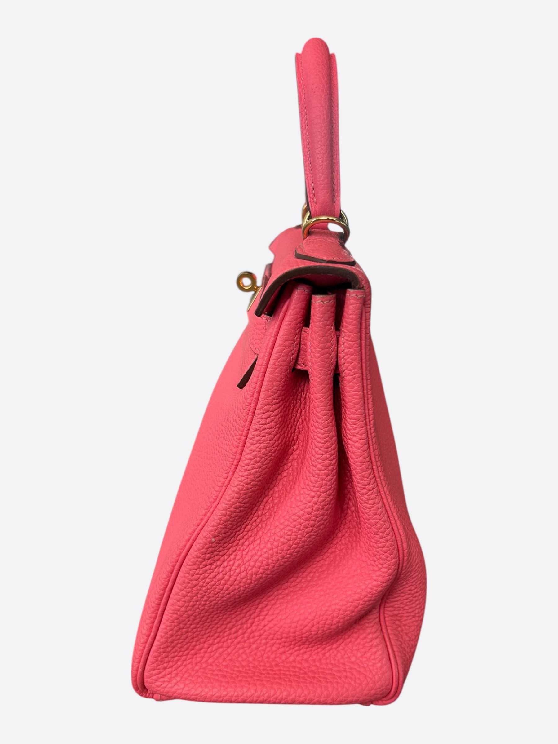 Hermes Hermes Pink Togo & Gold Hardware Kelly 28 Size ONE SIZE - 4 Thumbnail