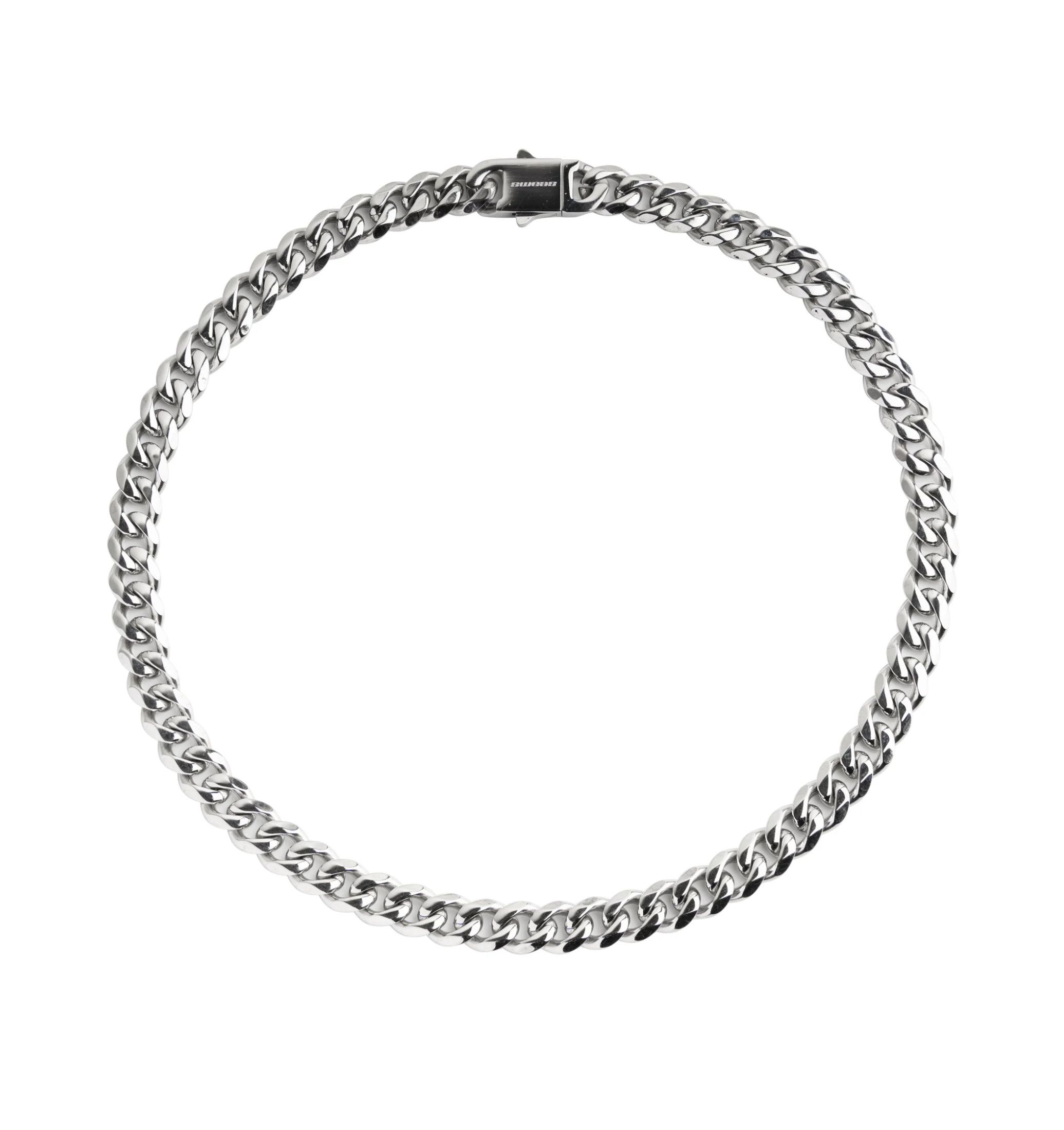 Jewelry Seams Cuban Link Necklace Stainless Steel Size ONE SIZE - 1 Thumbnail