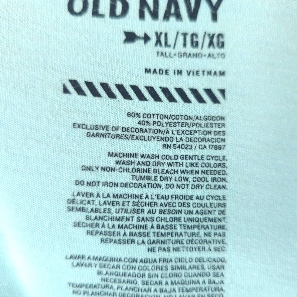 Old Navy Beer Bottle Maze T Shirt Mens Size XL Tall Blue Old Navy Size US XL / EU 56 / 4 - 6 Thumbnail