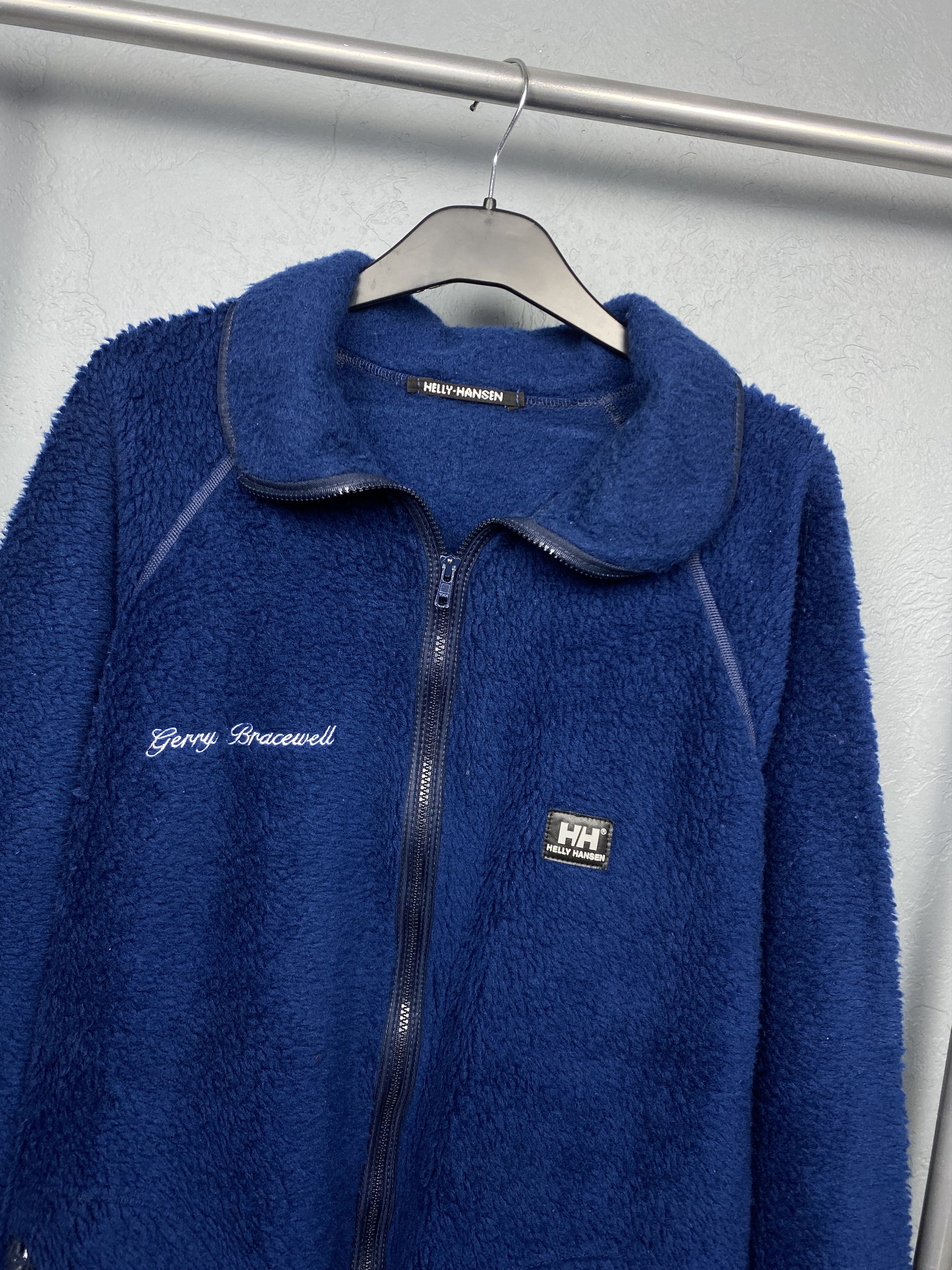 Helly Hansen × Vintage Helly Hansen 90s Vintage Mens Teddy Fleece Jacket Size US XL / EU 56 / 4 - 2 Thumbnail