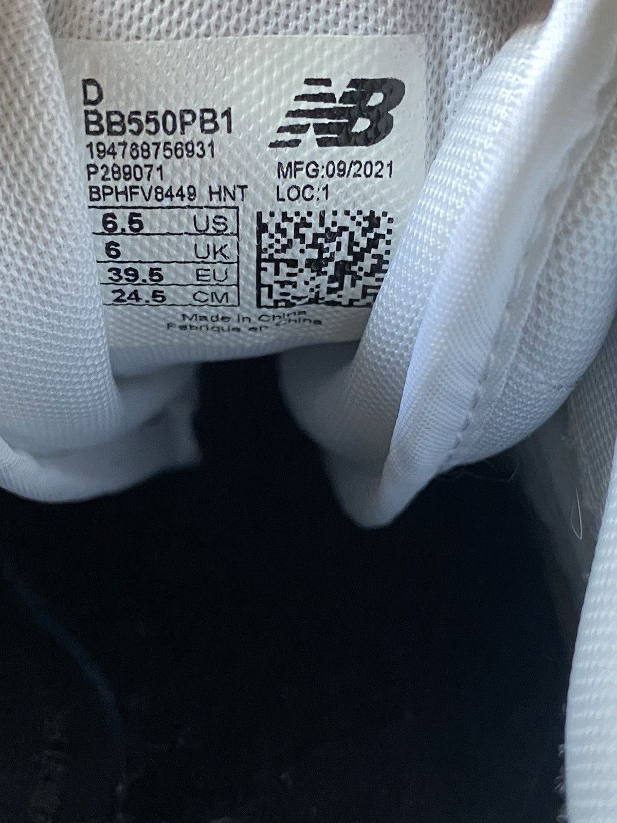 New Balance New Balance 550 size 39.5 Size US 6.5 / IT 36.5 - 7 Thumbnail