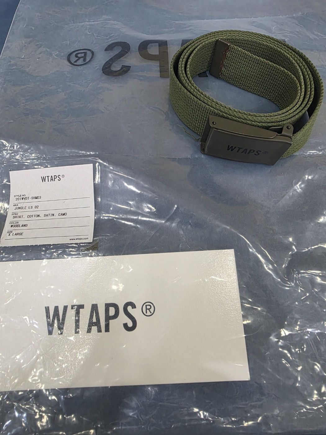 Wtaps WTAPS 20SS Jungle Jacket Woodland Camo X-RAY Set+WTAPS Belt) Size US XL / EU 56 / 4 - 6 Thumbnail