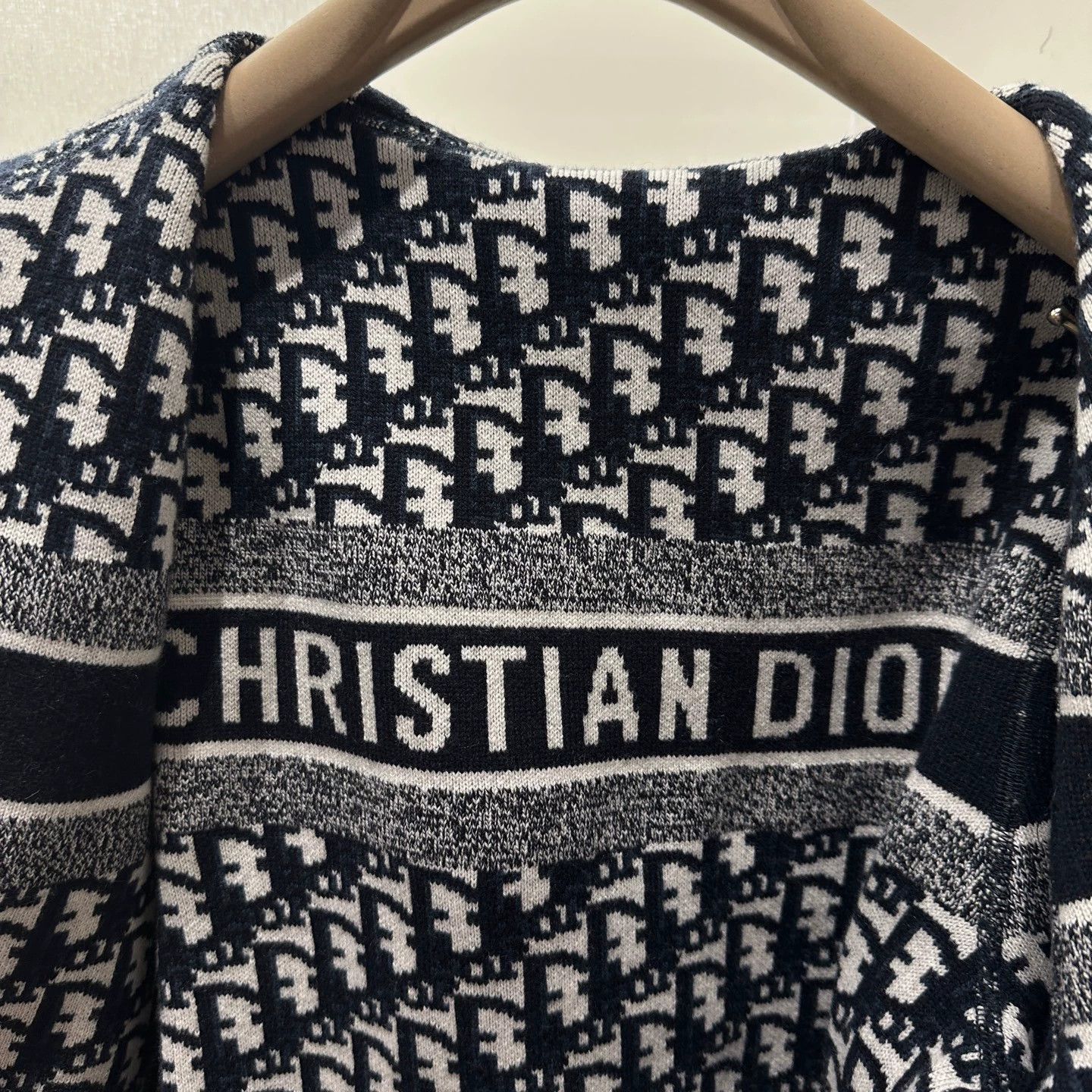 Christian Dior Monsieur Christian Dior Oblique double-sided zip jacket cashmere 36 Size XS / US 0-2 / IT 36-38 - 6 Thumbnail