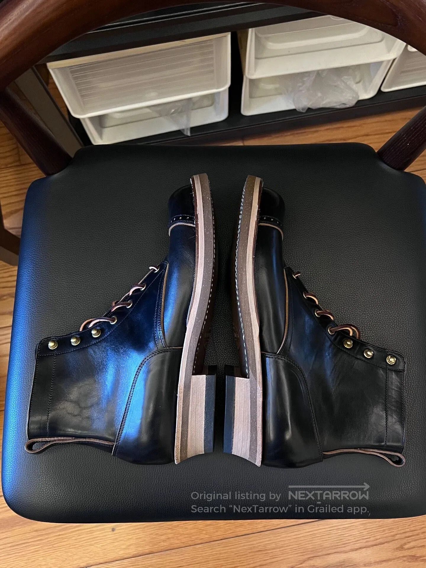 Rolling Dub Trio ROLLING DUB TRIO BF01 Horsehide Work Boots. Size US 10 / EU 43 - 7 Thumbnail