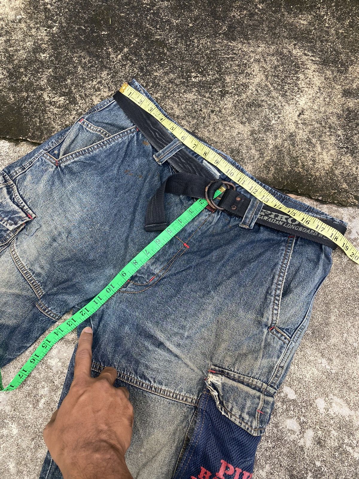 Vintage Vintage Distressed Piko Shorts Surfwear Hip Hop Jorts Pants Size US 37 - 10 Thumbnail