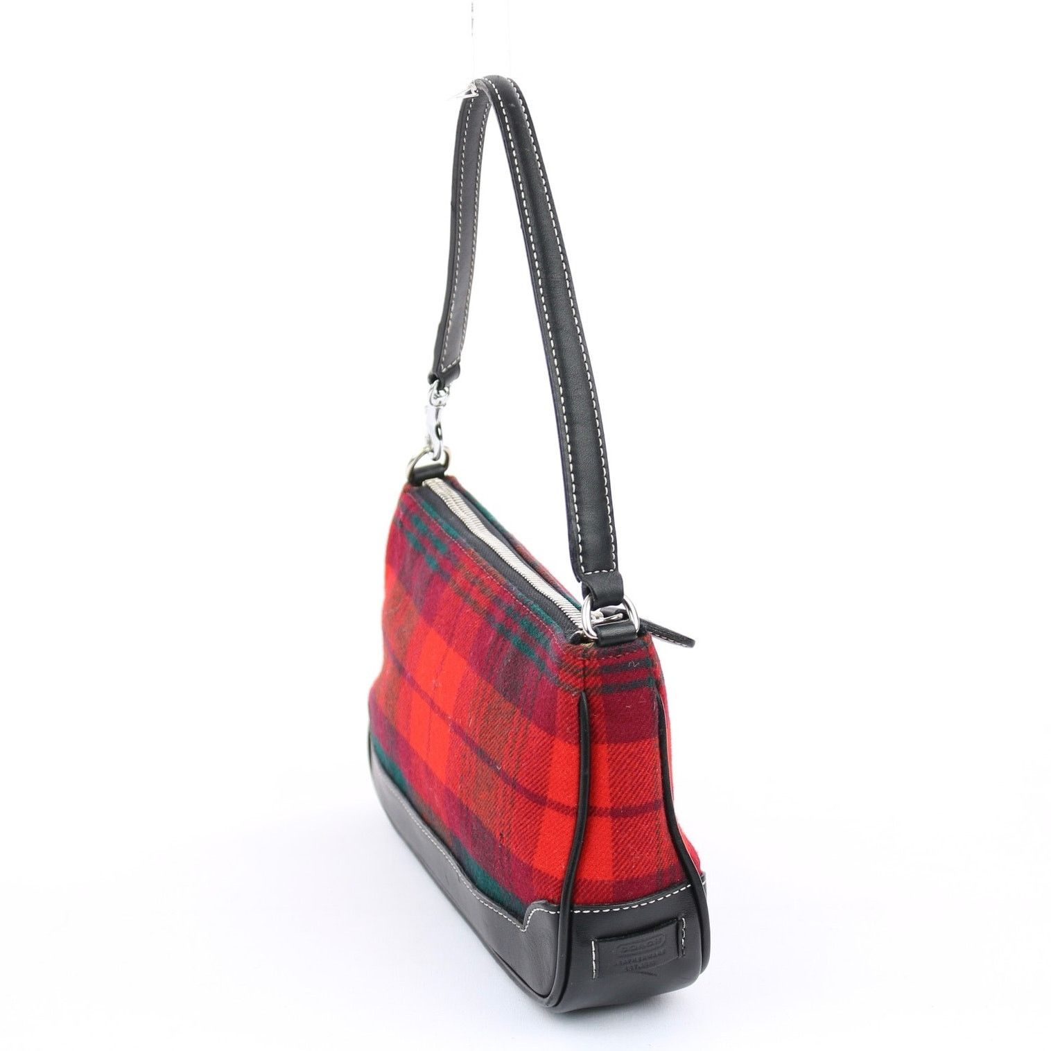 Coach Coach Vintage Y2K Plaid Wool Demi Bag Size ONE SIZE - 4 Thumbnail