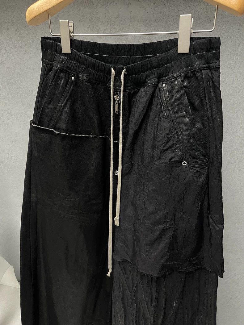 Rick Owens Rick Owens Black Wide-Leg Trousers-2508 Size US 30 / EU 46 - 4 Thumbnail