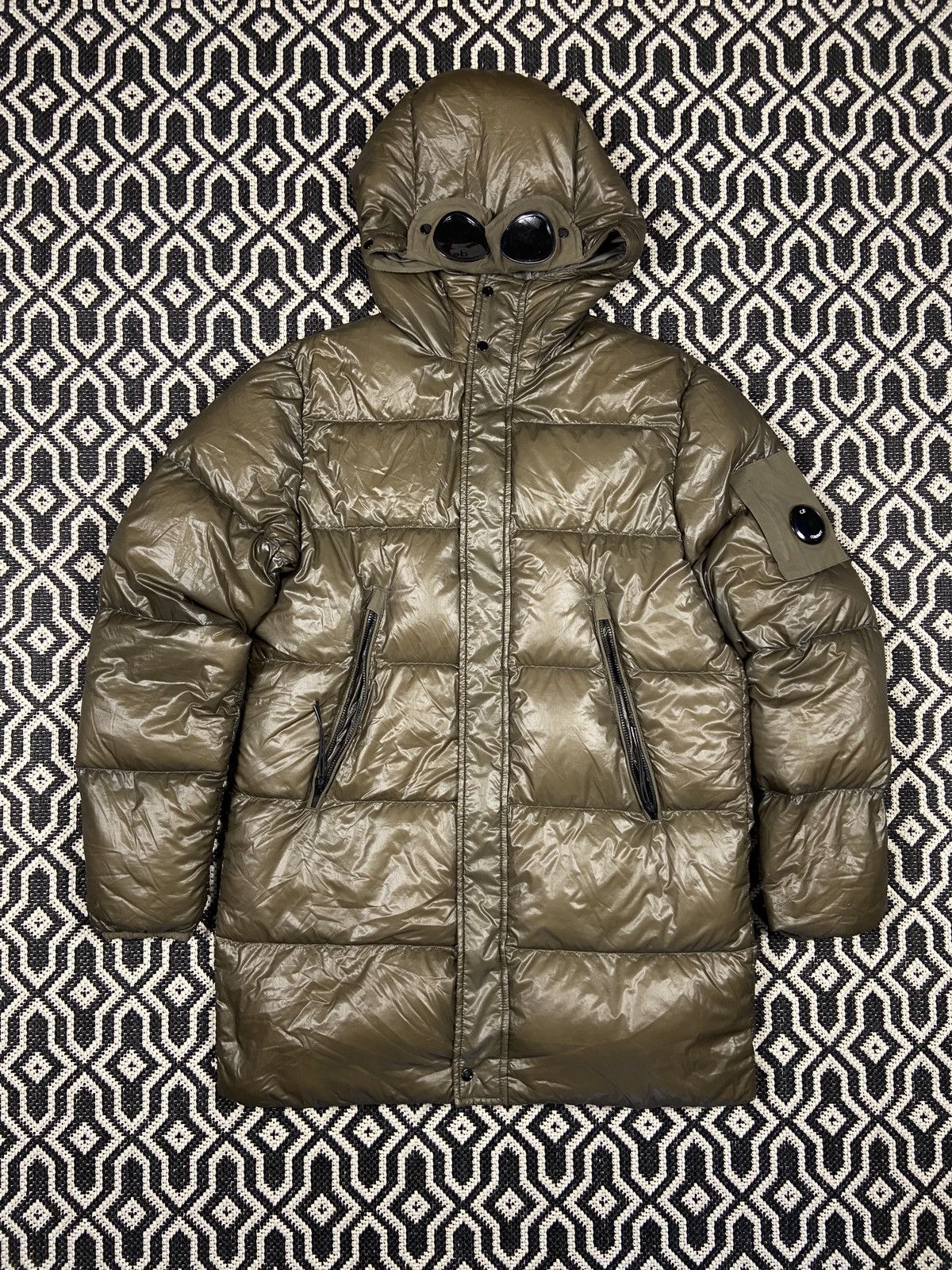 C.P. Company Puffer Jacket Goggle Jacket D.D. Shell Down Jacket | Grailed