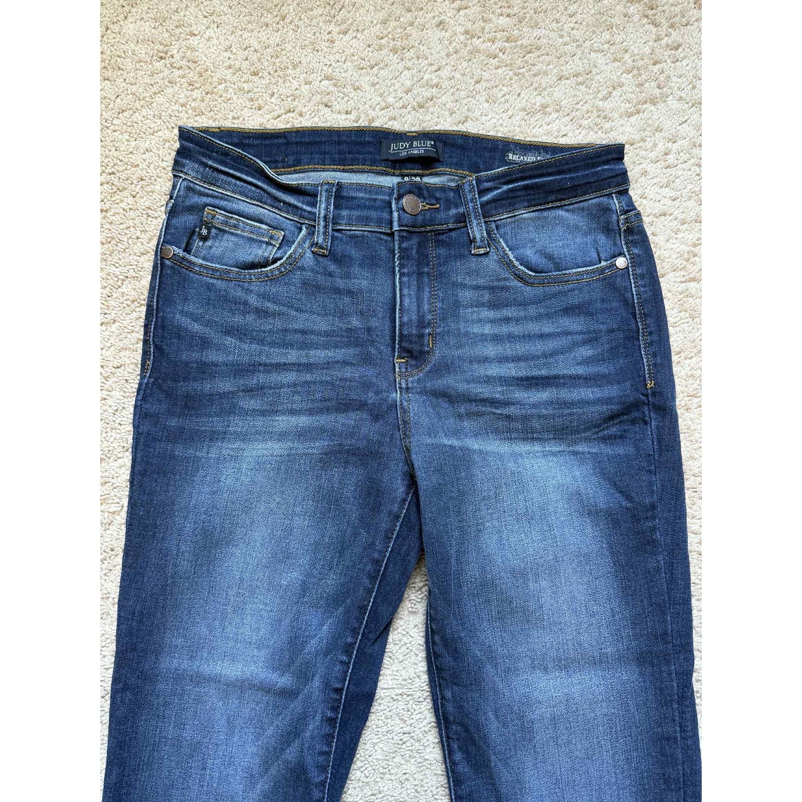 Judy Blue Judy Blue Relaxed Fit Denim Skinny Cropped Jeans Blue 9 / 29 Size 29" - 5 Thumbnail
