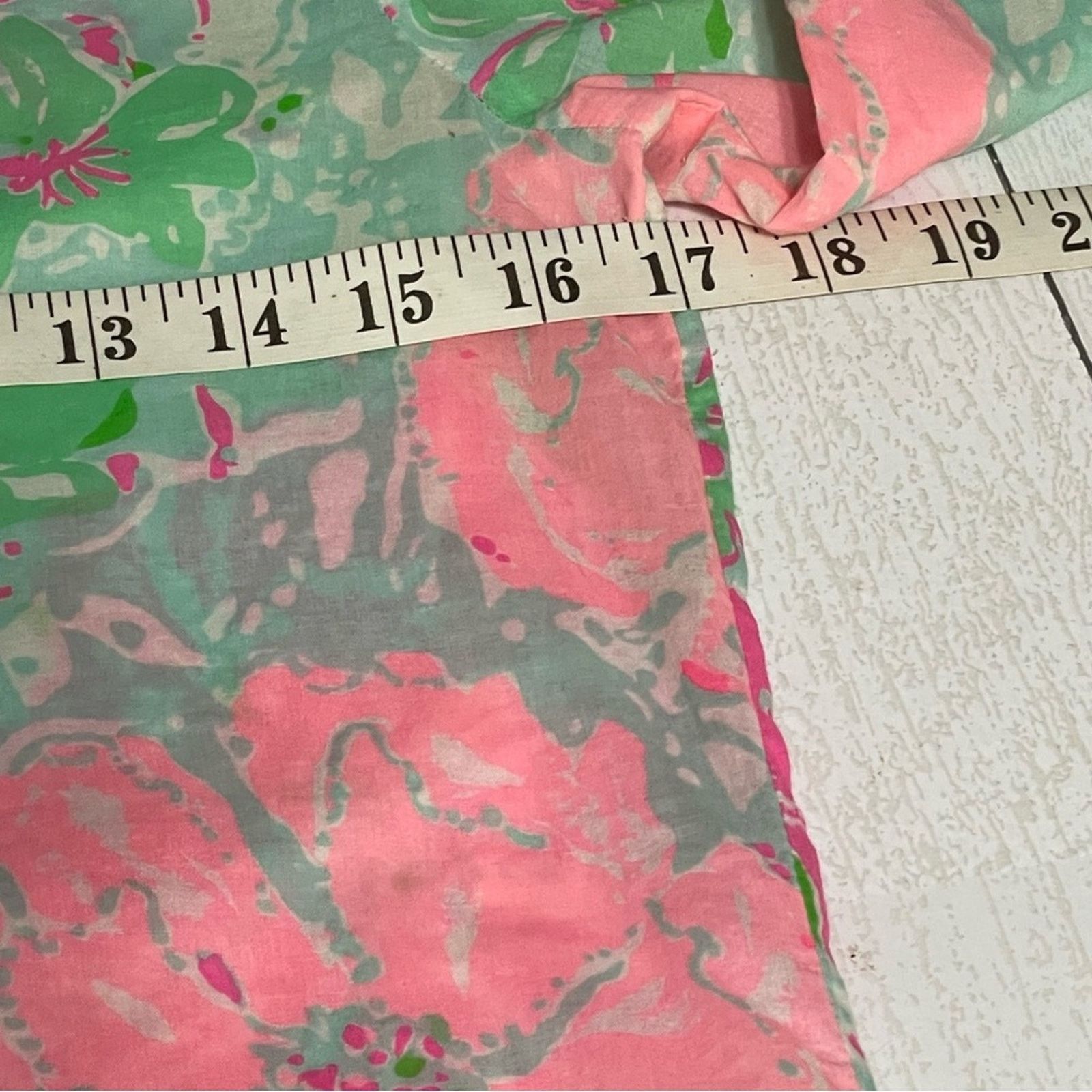Lilly Pulitzer Lilly Pulitzer Amelia Island Floral Tunic Size XXS Size XXS / US 00 / IT 34 - 7 Thumbnail