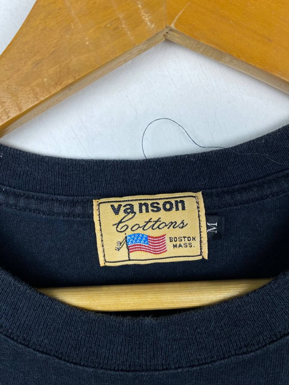 Vanson Leathers vanson leather tee very nice design Size US M / EU 48-50 / 2 - 3 Thumbnail