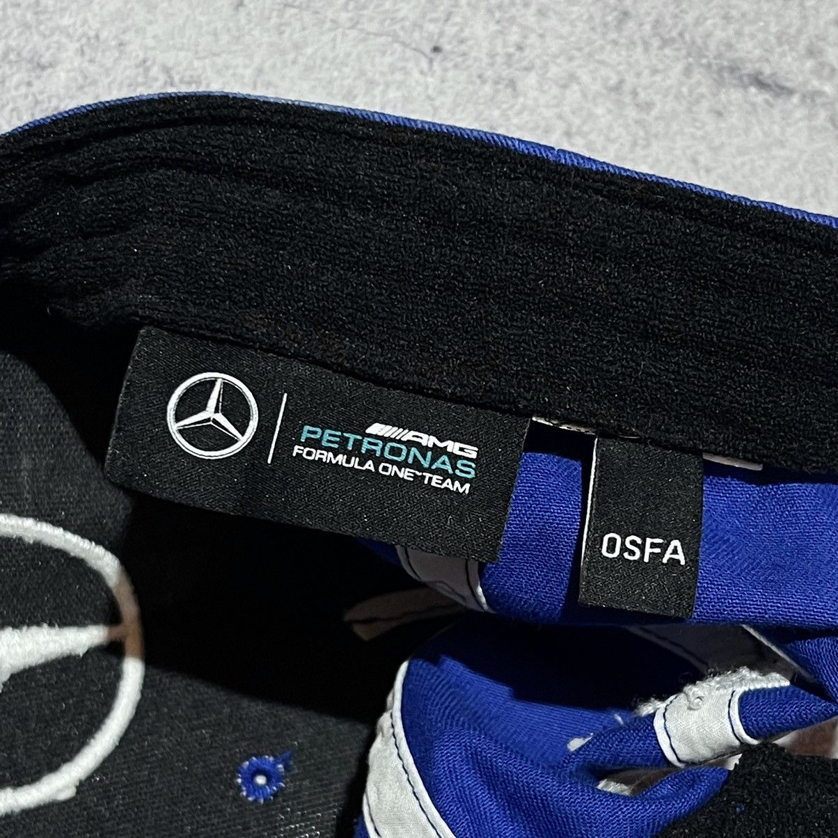 Formula 1 × Mercedes-Benz Mercedes AMG Formula1 Team X Monster Blue Cap Branded London Size ONE SIZE - 9 Thumbnail
