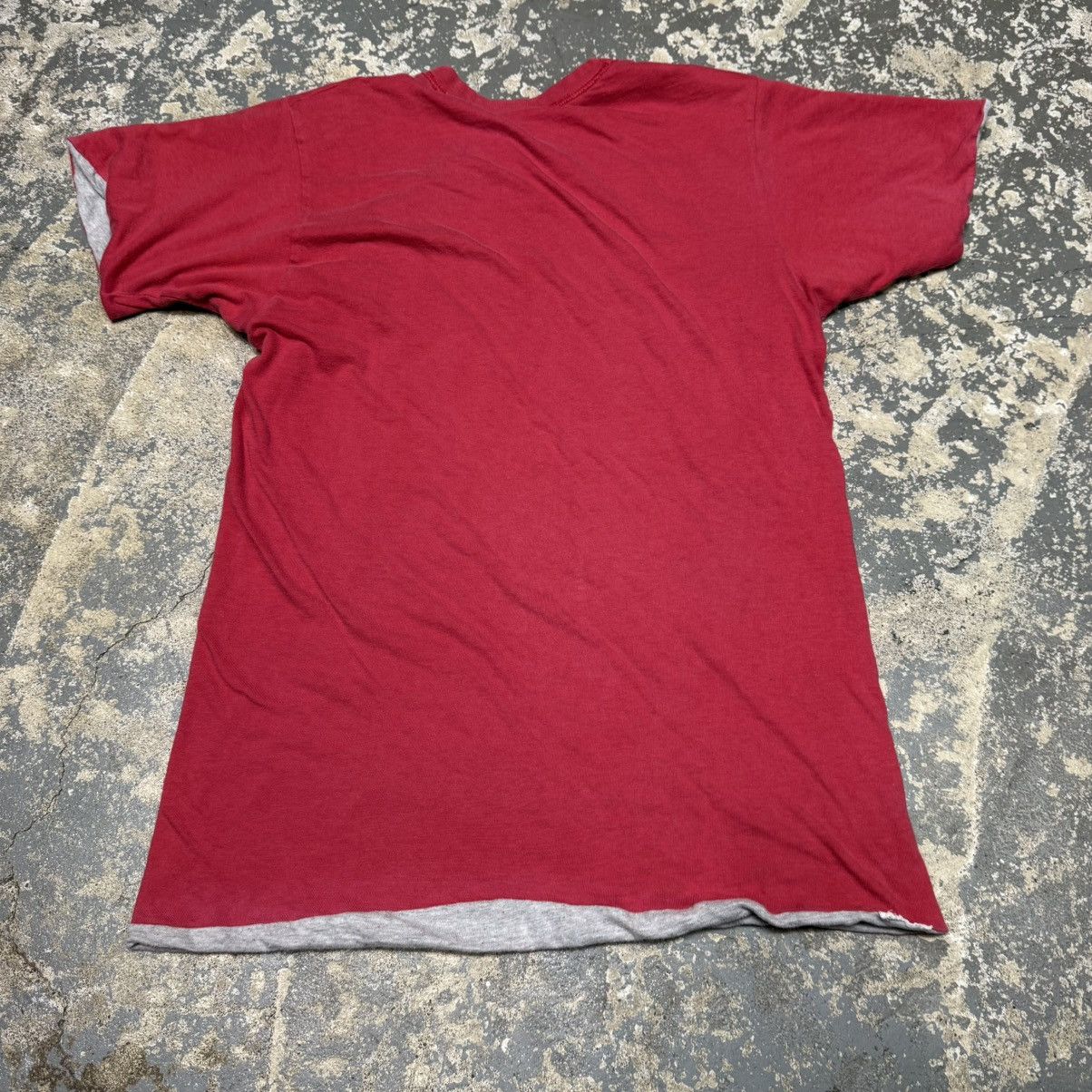 Champion Vintage Double Face 70s 80s Blank Grey/Pink Tshirt Size US S / EU 44-46 / 1 - 9 Thumbnail