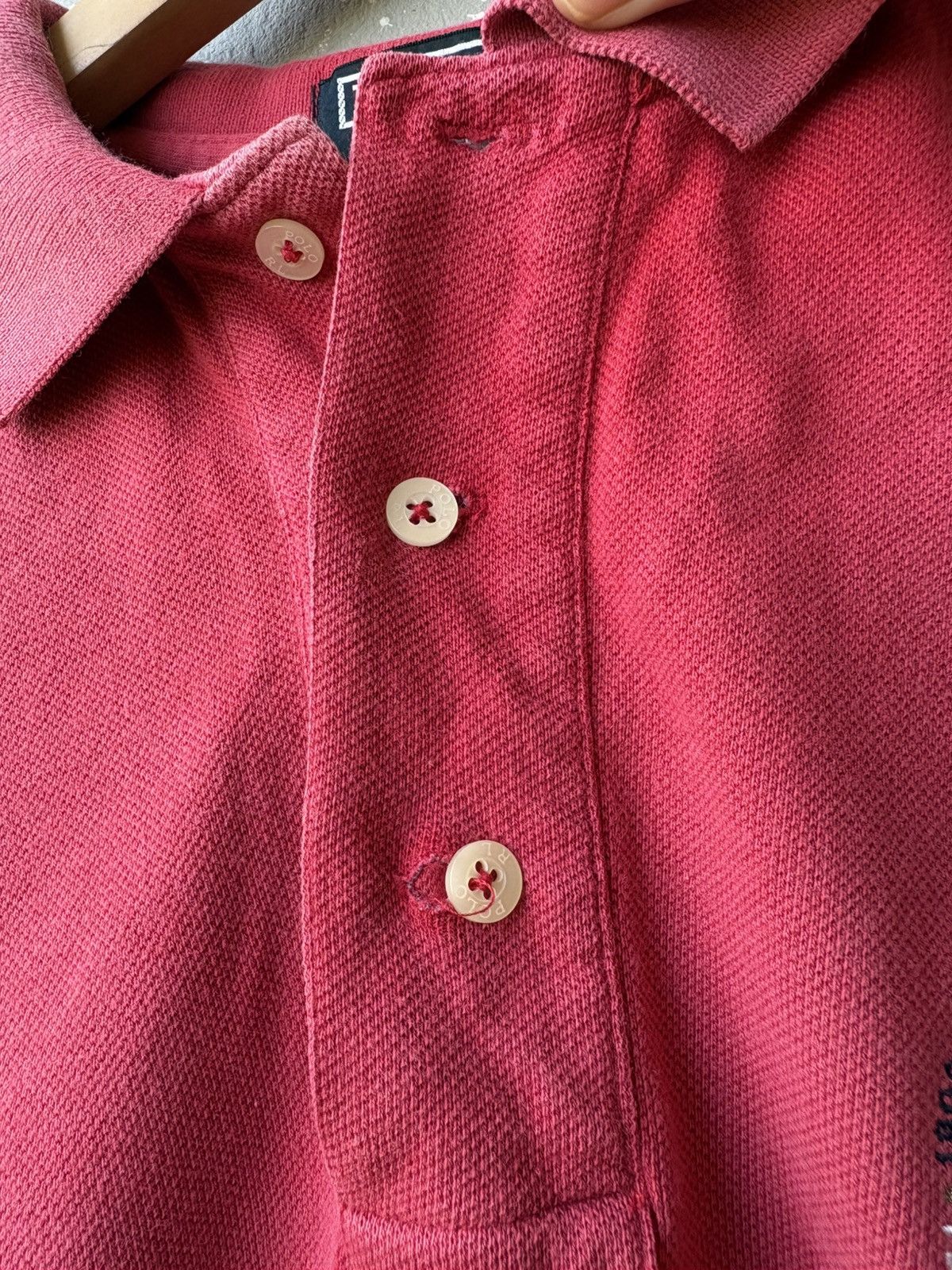 Polo Ralph Lauren Vintage 1992 Polo Ralph Lauren Golf USA Open Golf Collar Tee Size US M / EU 48-50 / 2 - 7 Thumbnail
