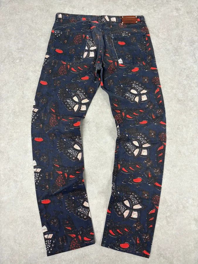Dries Van Noten Dries Van Noten Navy Contemporary Pants Size US 34 / EU 50 - 6 Thumbnail