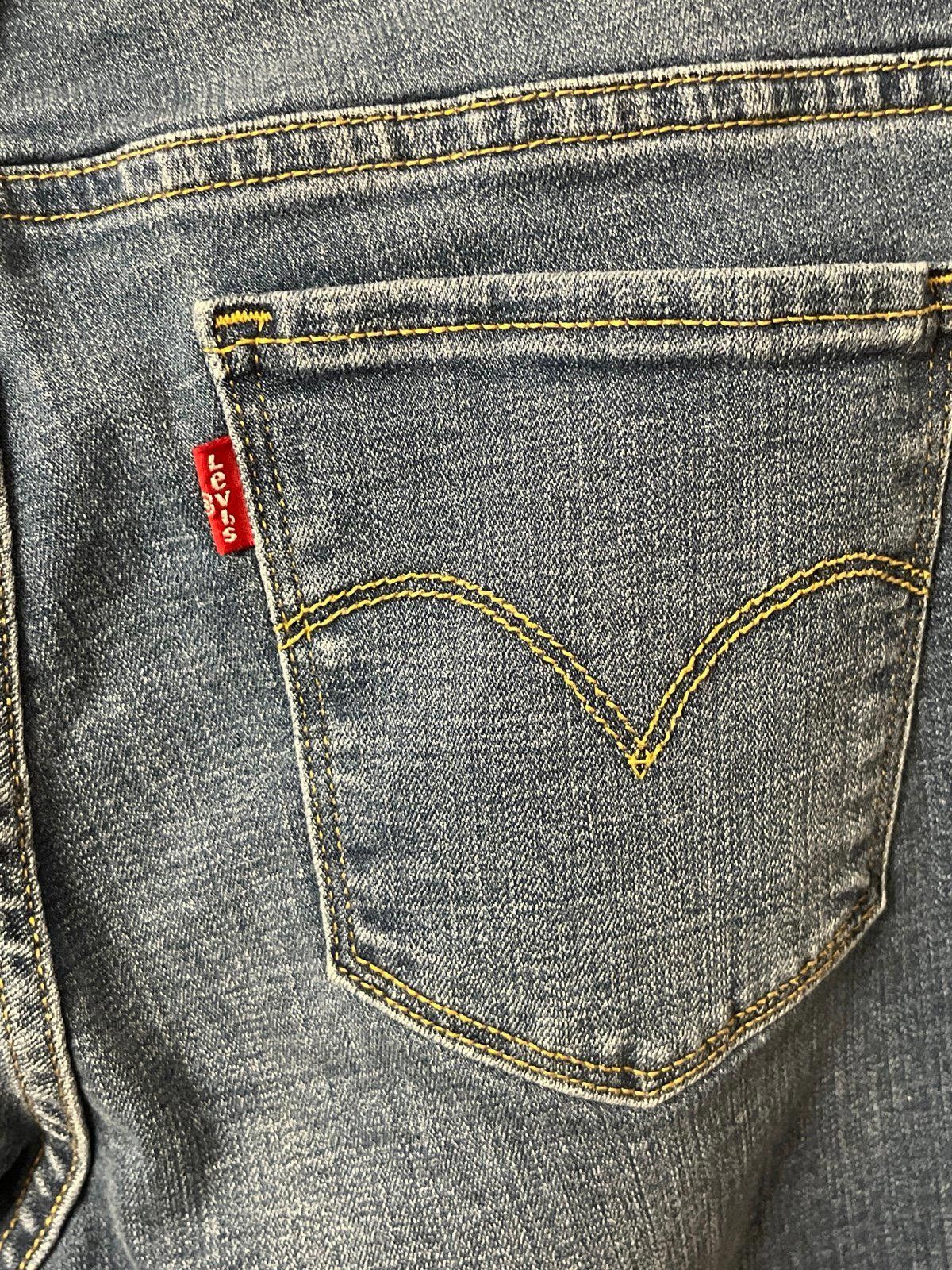 Levi's Levi Jeans 711 Skinny size 33 womens blue jeans Size 33" - 4 Thumbnail