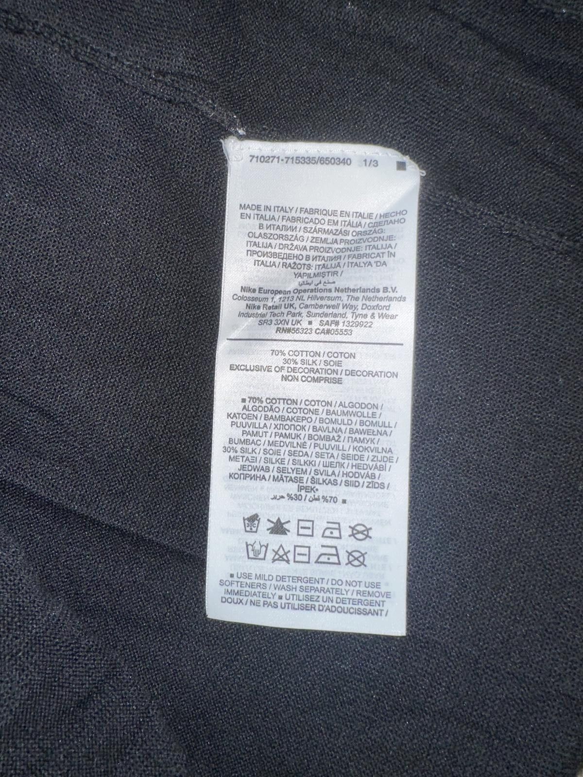 Nike Nike Every Stitch Considered Short Sleeve Cotton Silk Top Size S / US 4 / IT 40 - 7 Thumbnail