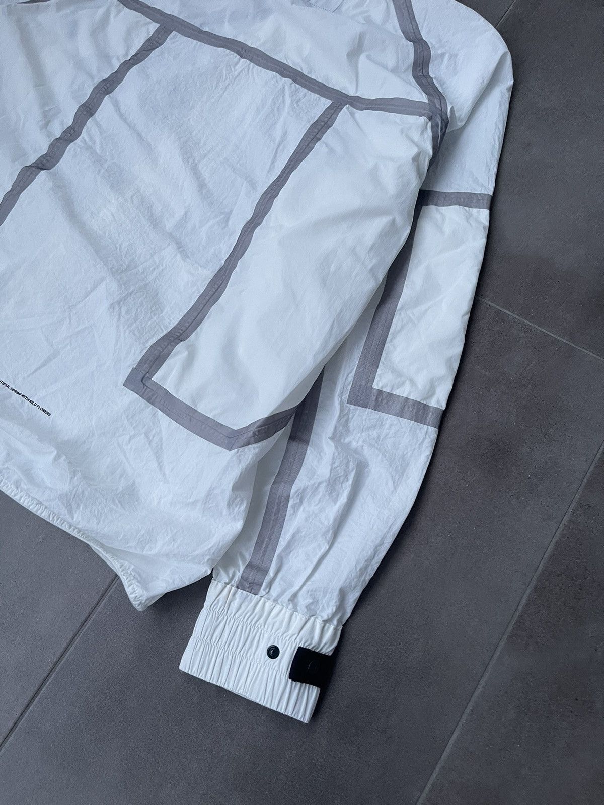 Tobias Birk Nielsen !DS! SS23 Iso Poetism Tobias Birk Nielsen White Nylon Jacket Size US L / EU 52-54 / 3 - 14 Thumbnail