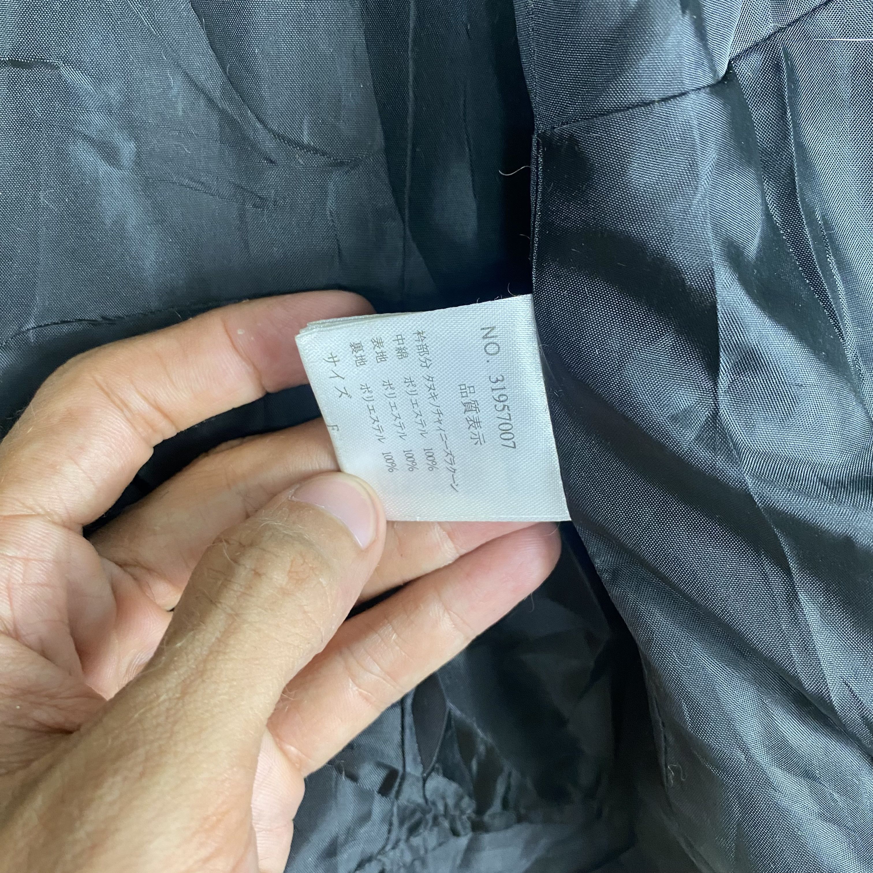 If Six Was Nine 💥 GOA ARCHIVES RACOON FUR LEATHER BIKER JACKET Size XS / US 0-2 / IT 36-38 - 11 Thumbnail