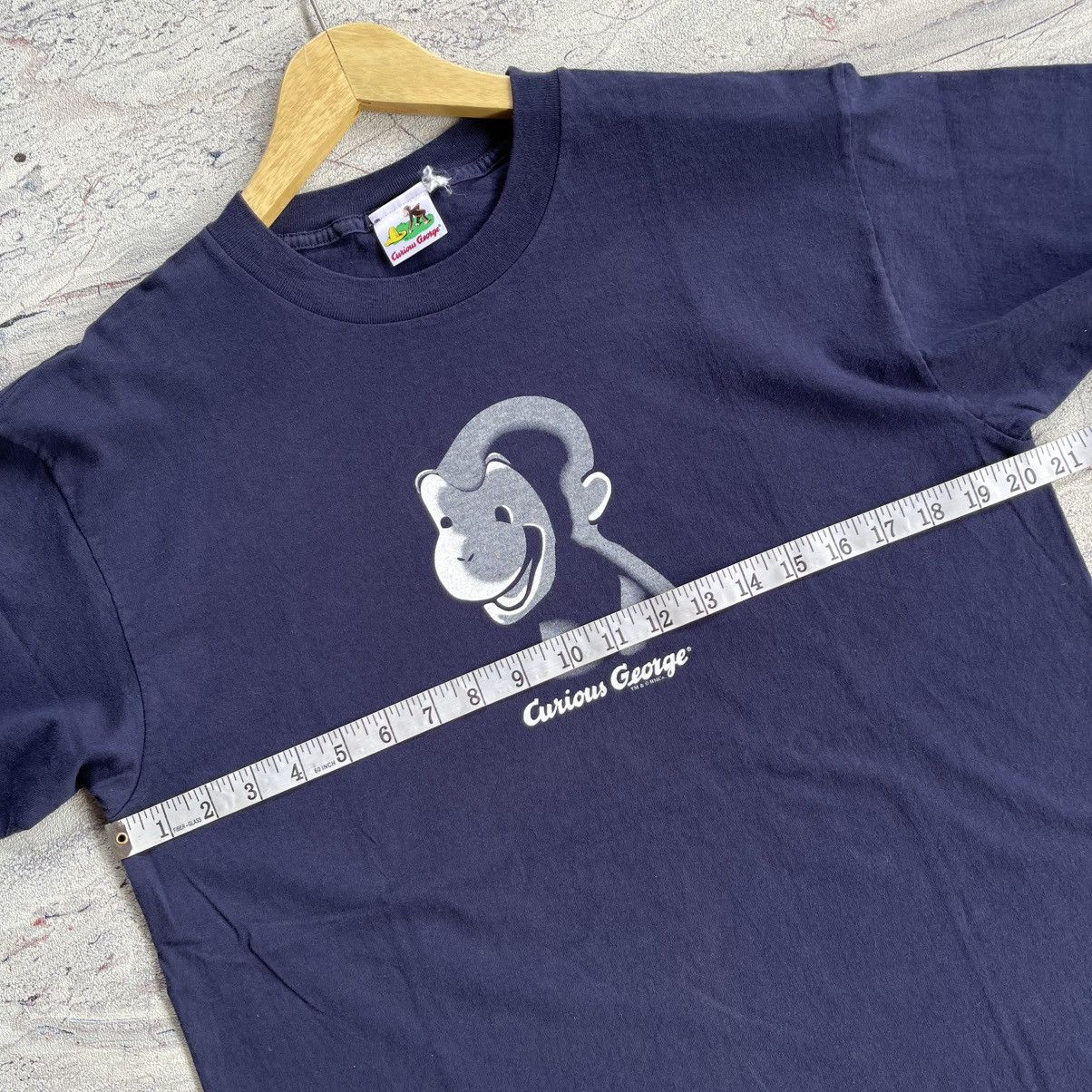 Cartoon Network Vintage 90s curious george tee Size US M / EU 48-50 / 2 - 8 Thumbnail