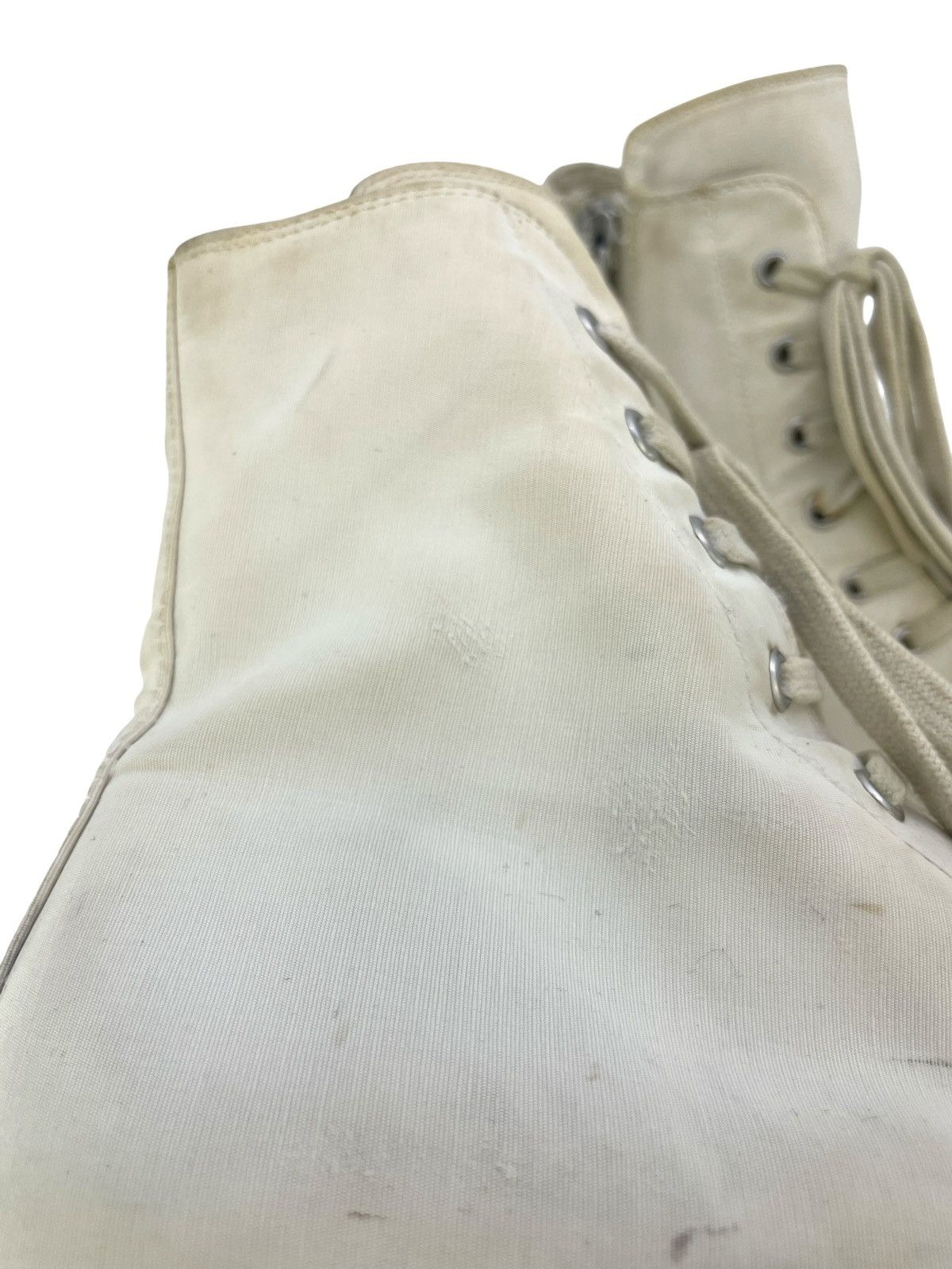 Rick Owens Rick Owens Vegan Drkshdw Ramones Triple White Size US 8 / EU 41 - 22 Thumbnail