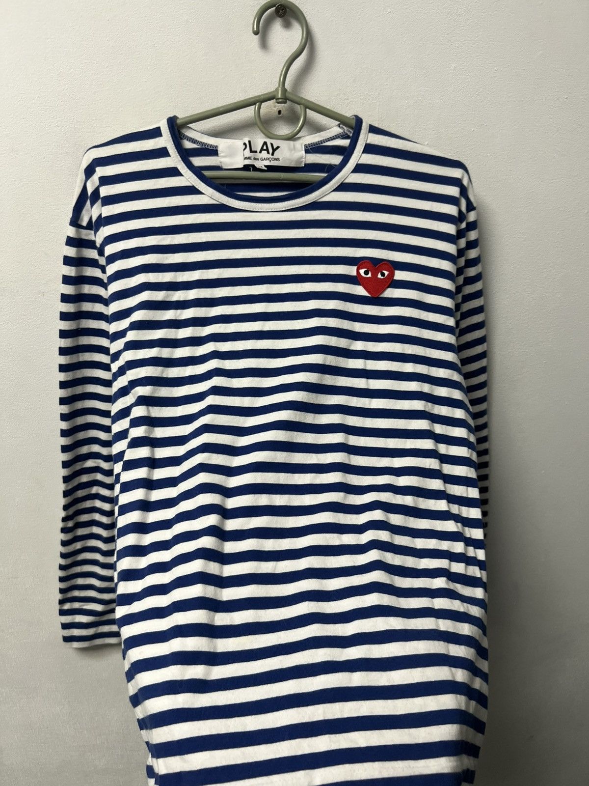 Comme des Garcons Comme des Garçons PLAY Long Sleeve Tee Size US M / EU 48-50 / 2 - 6 Thumbnail