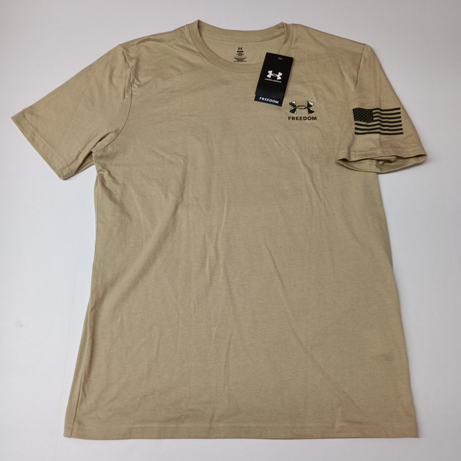 Under Armour Under Armour Military Graphic Tee Men's M Freedom T-Shirt Size US M / EU 48-50 / 2 - 2 Thumbnail