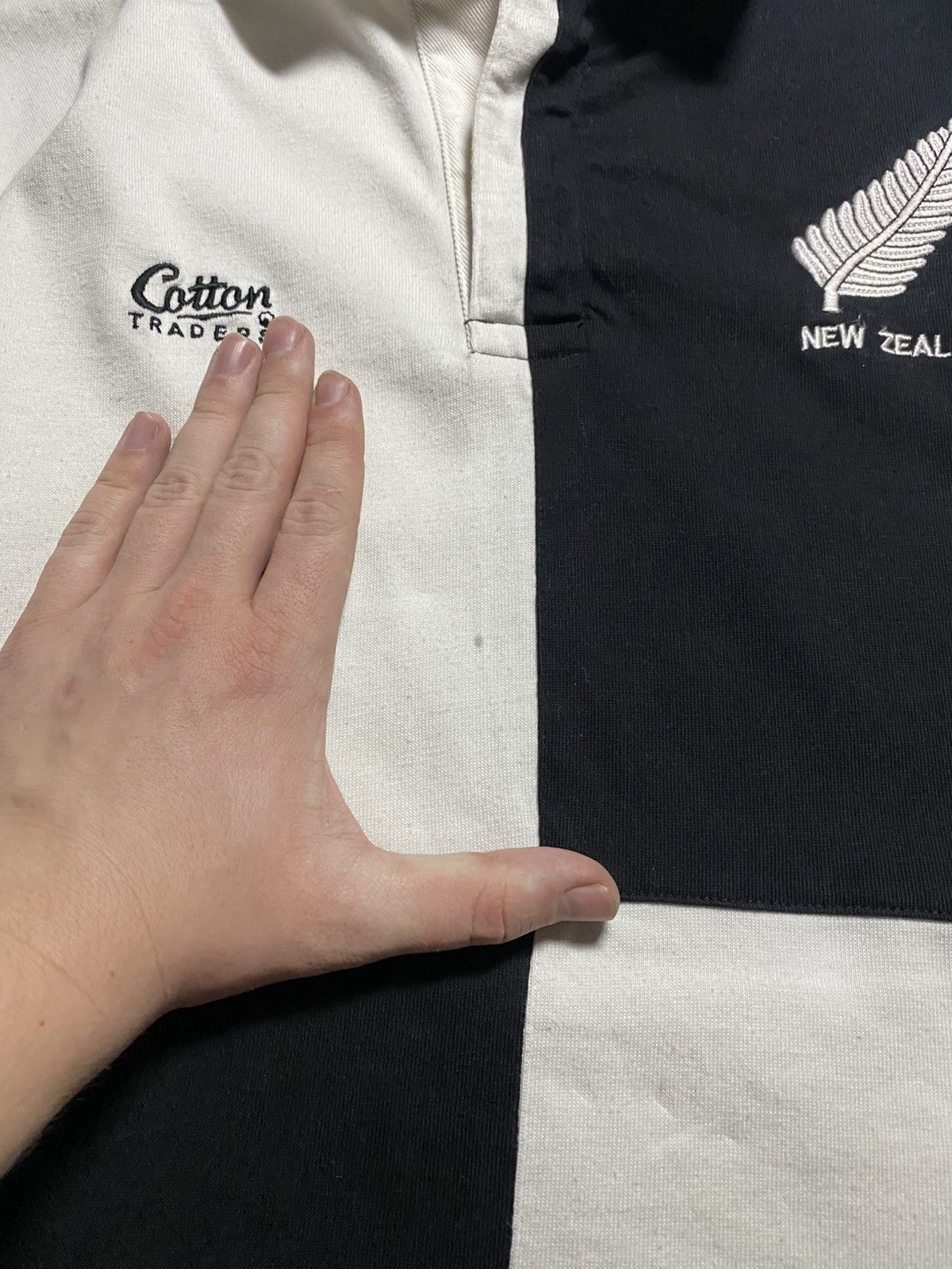 Cotton Traders × Vintage Vintage Cotton Traders New Zealand 90’s y2k rugby t shirt Size US L / EU 52-54 / 3 - 7 Thumbnail