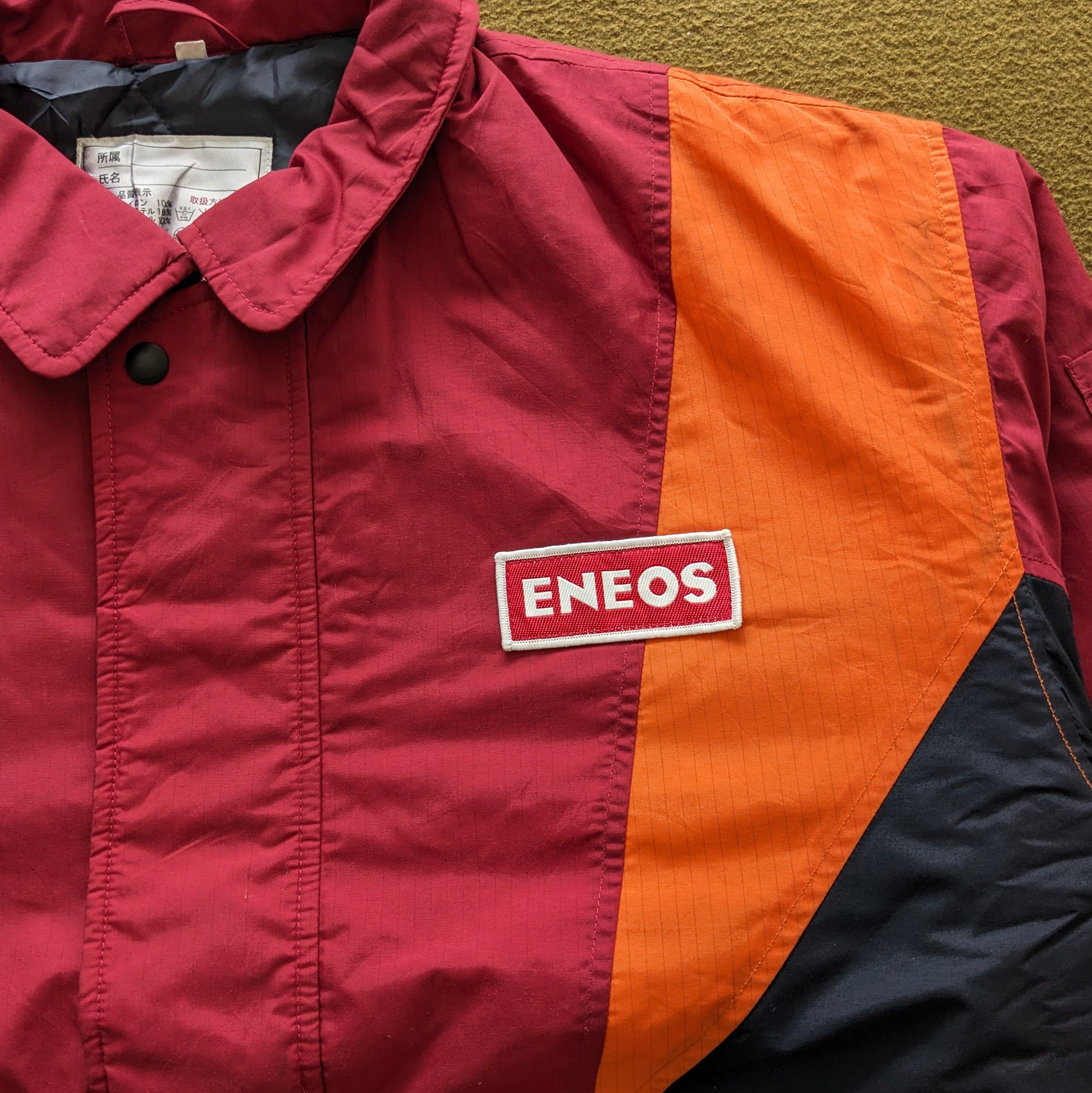 Vintage Vintage ENEOS Oil Motorsports Racing Jacket Size US XL / EU 56 / 4 - 2 Thumbnail