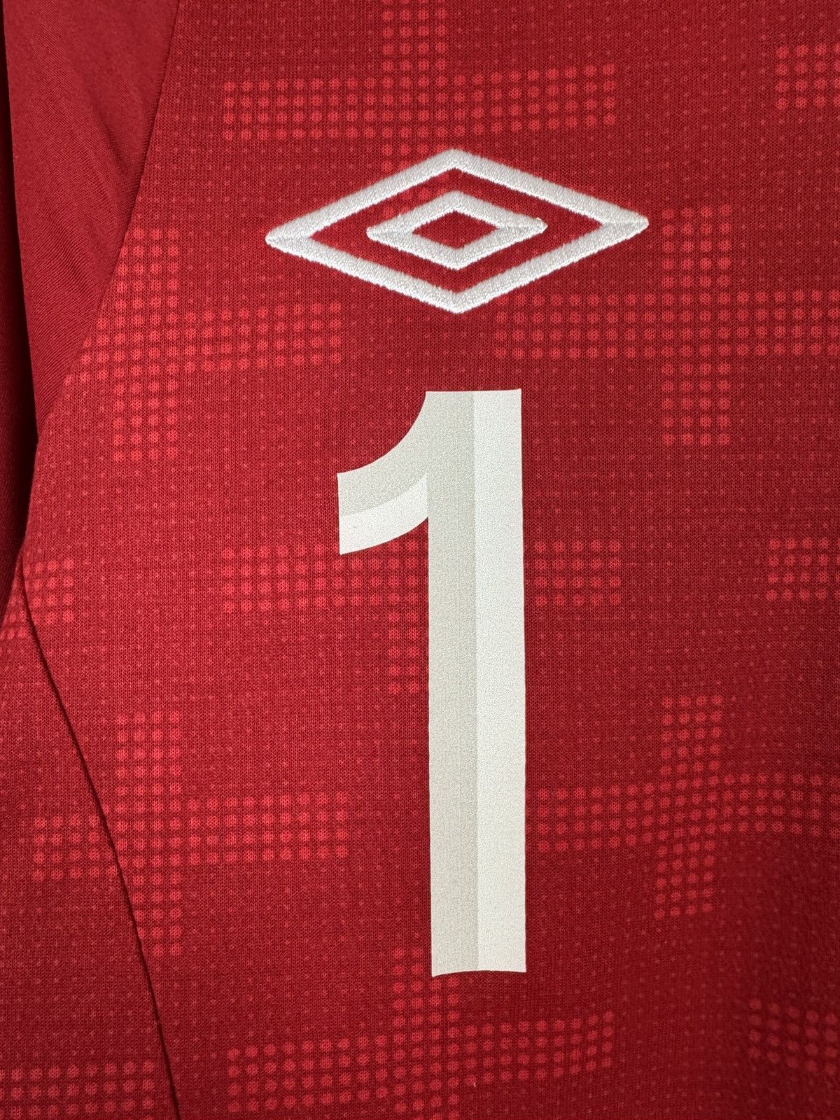 Umbro Umbro England 2012 2013 Joe Hart GK Long Sleeve Jersey Size US XS / EU 42 / 0 - 7 Thumbnail