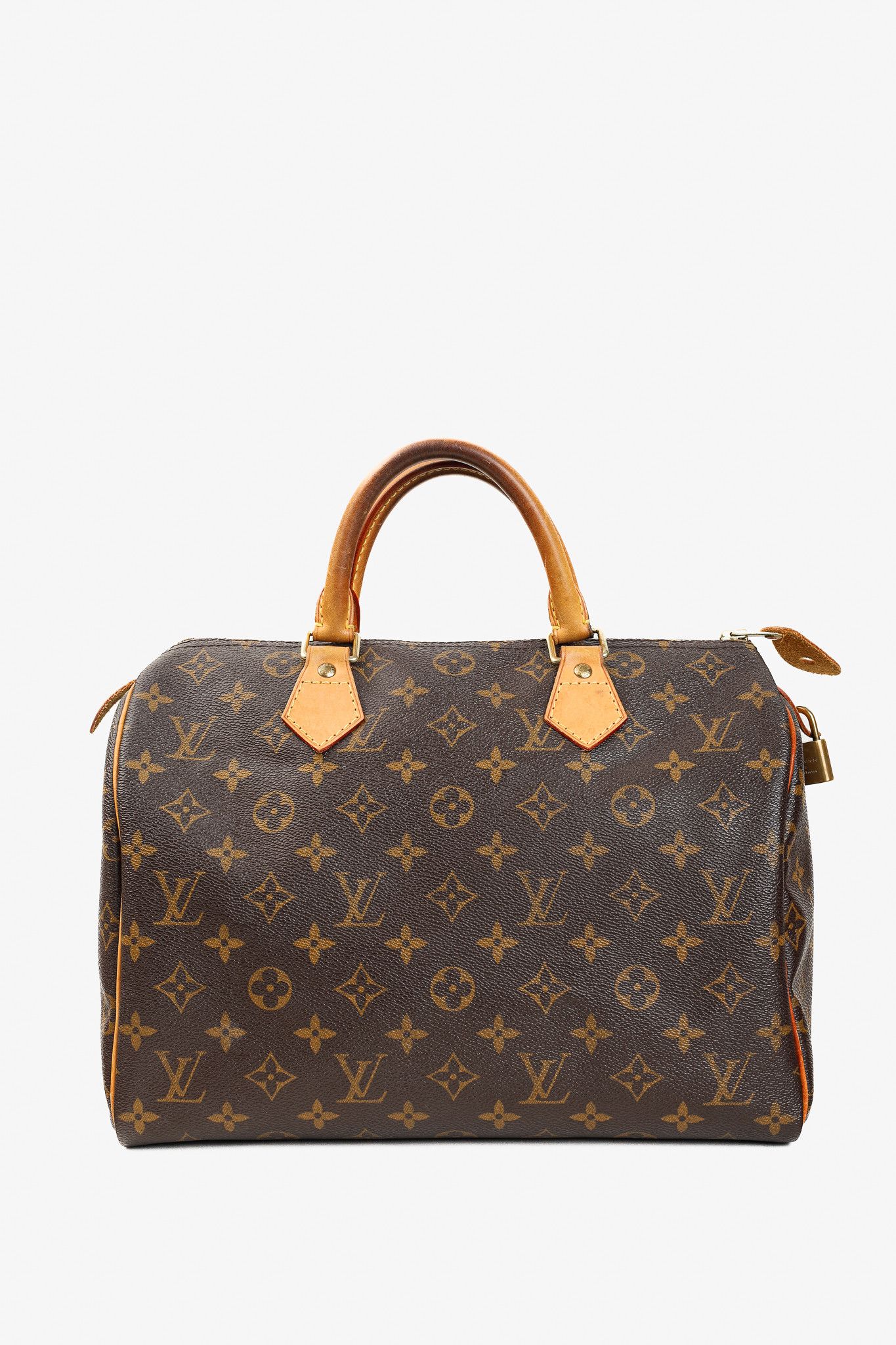 Louis Vuitton Louis Vuitton Speedy 30 Brown Monogram Double Handle Bag Size ONE SIZE - 1 Thumbnail