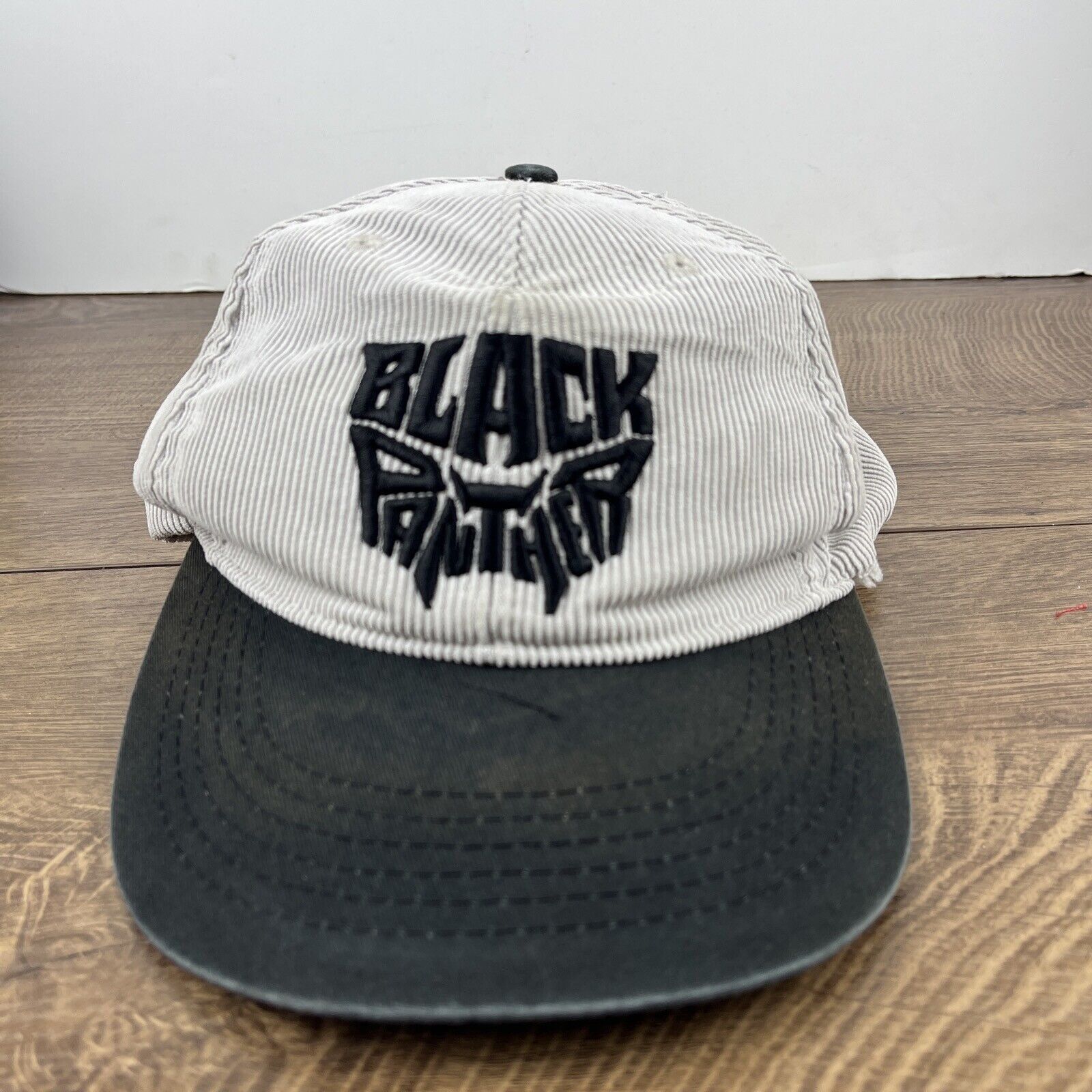 Other Black Panther Hat Gray Hat Adjustable Adult Size Hat Gray Ca Size ONE SIZE - 4 Thumbnail