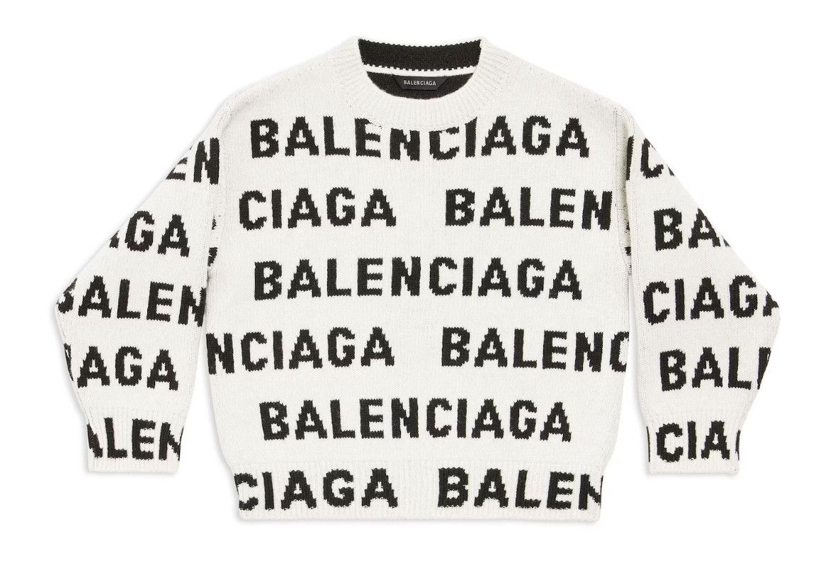 o1la1rc1a0925 Size: KIDS 6 / Bal Horizontal Allover Sweater