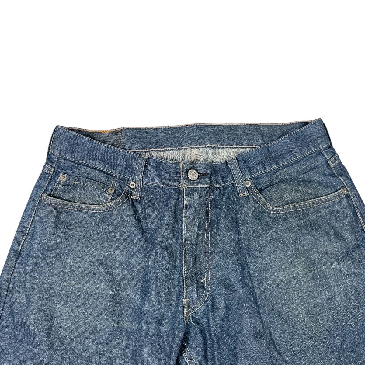Levi's Levi's 514 Slim Straight Jeans Mens W36 L34 Blue Denim Size US 36 / EU 52 - 5 Thumbnail