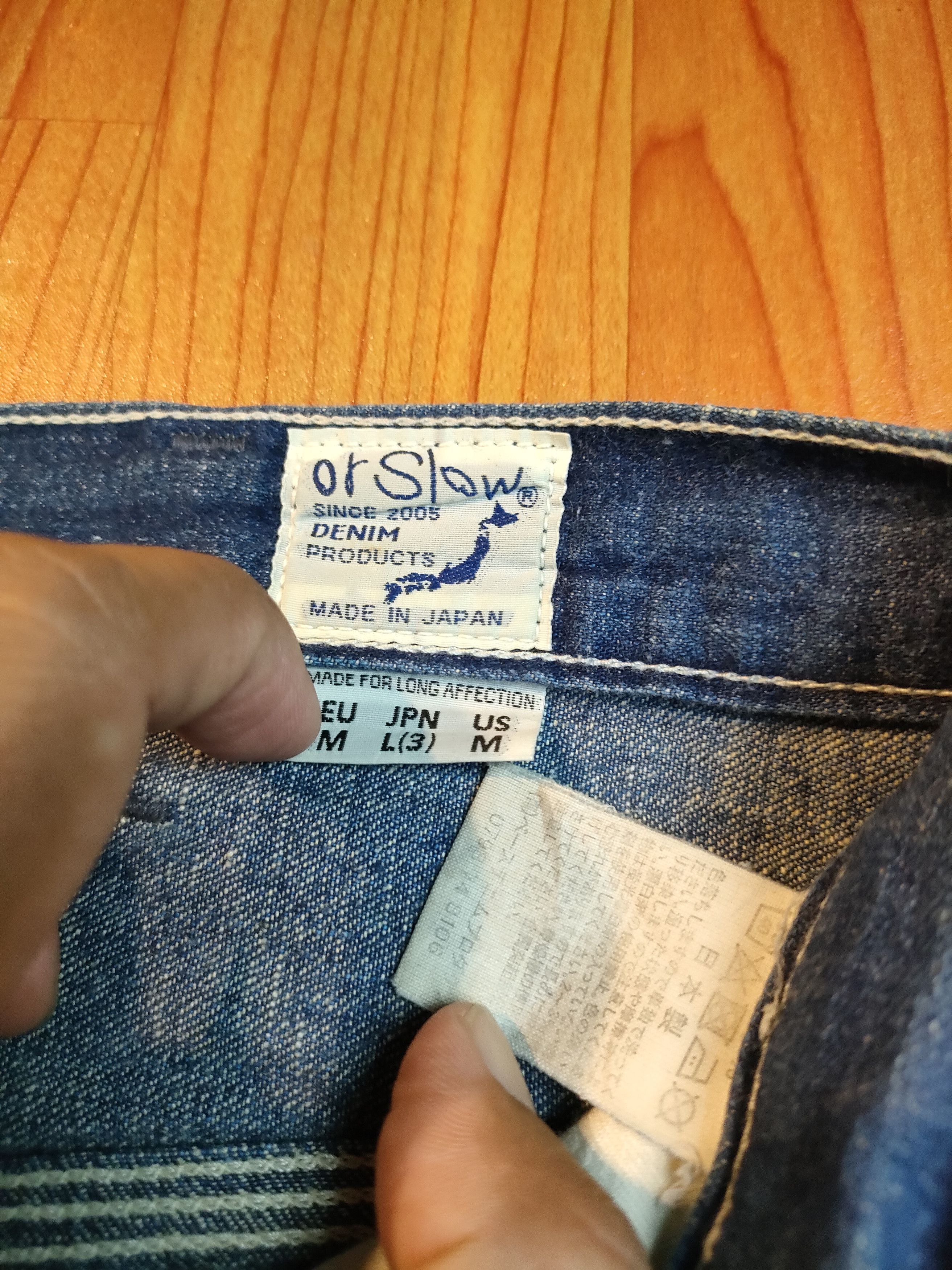 Orslow Or Slow Carpanter Jeans Size US 34 / EU 50 - 4 Thumbnail