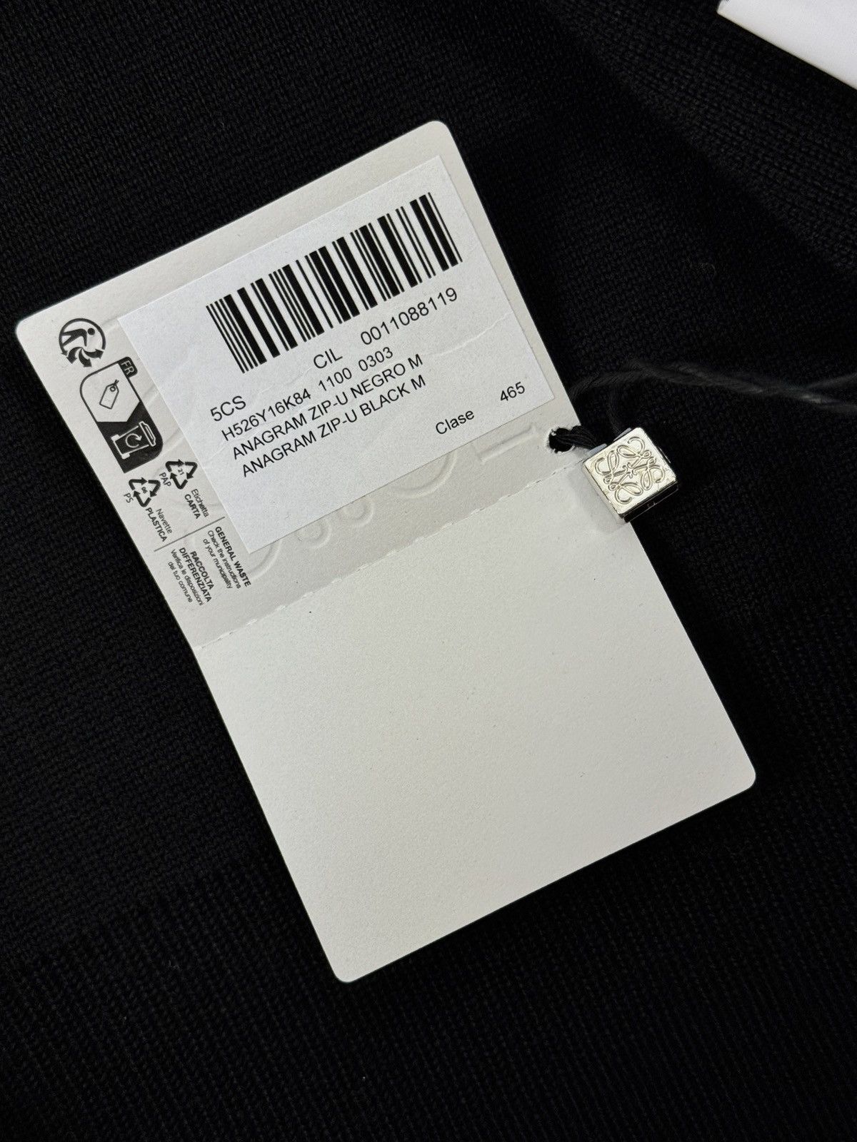 Loewe LOGO OVERSIZED ZIP UP HOODIE Size US L / EU 52-54 / 3 - 9 Thumbnail
