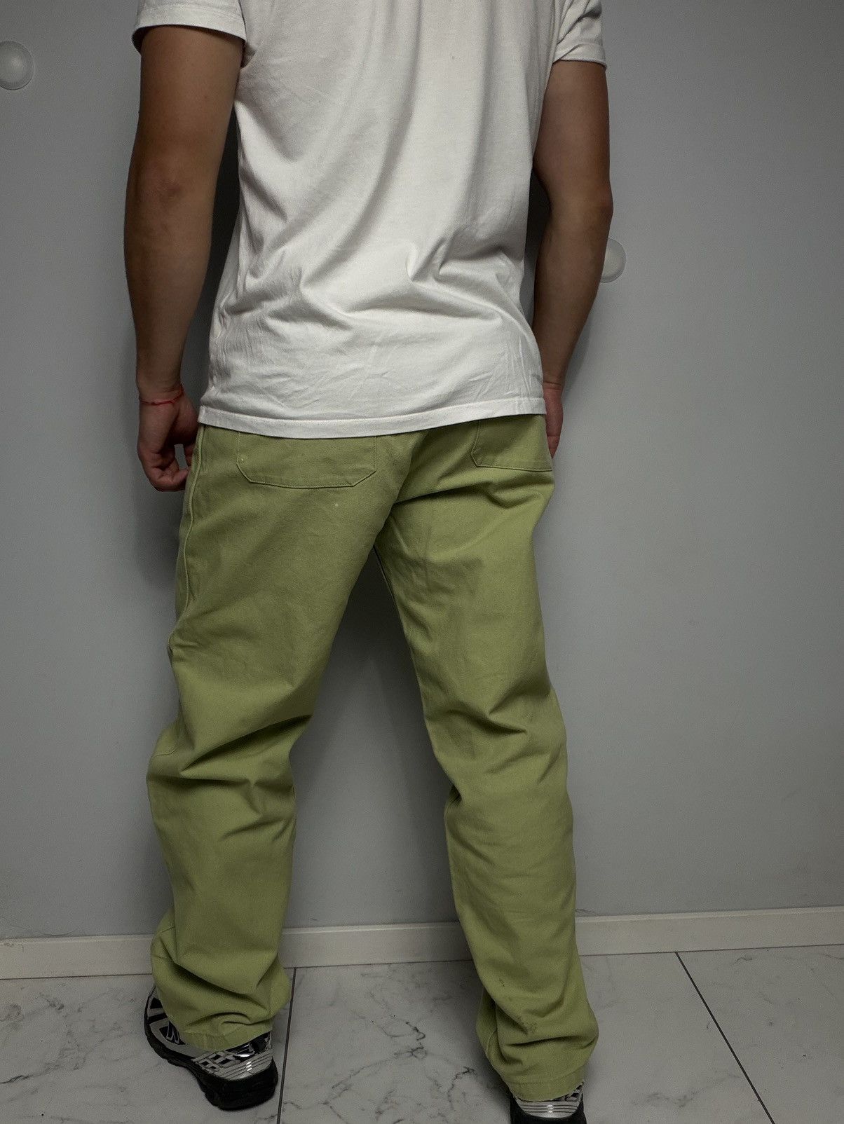 Golf Wang Golf Wang Light Green Canvas Trousers Workwear Streetwear Size US 32 / EU 48 - 6 Thumbnail