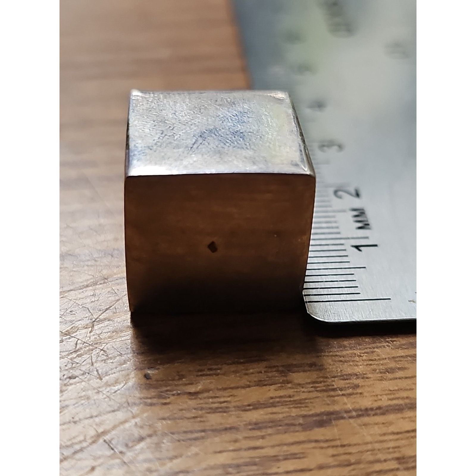 Other Sterling Silver 925 Cube Blank Charm Pendant for Necklace Size ONE SIZE - 7 Thumbnail