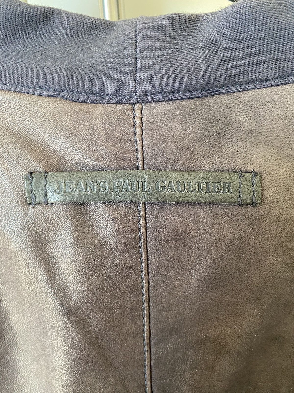 Jean Paul Gaultier JPG leather jacket archive Size M / US 6-8 / IT 42-44 - 4 Thumbnail