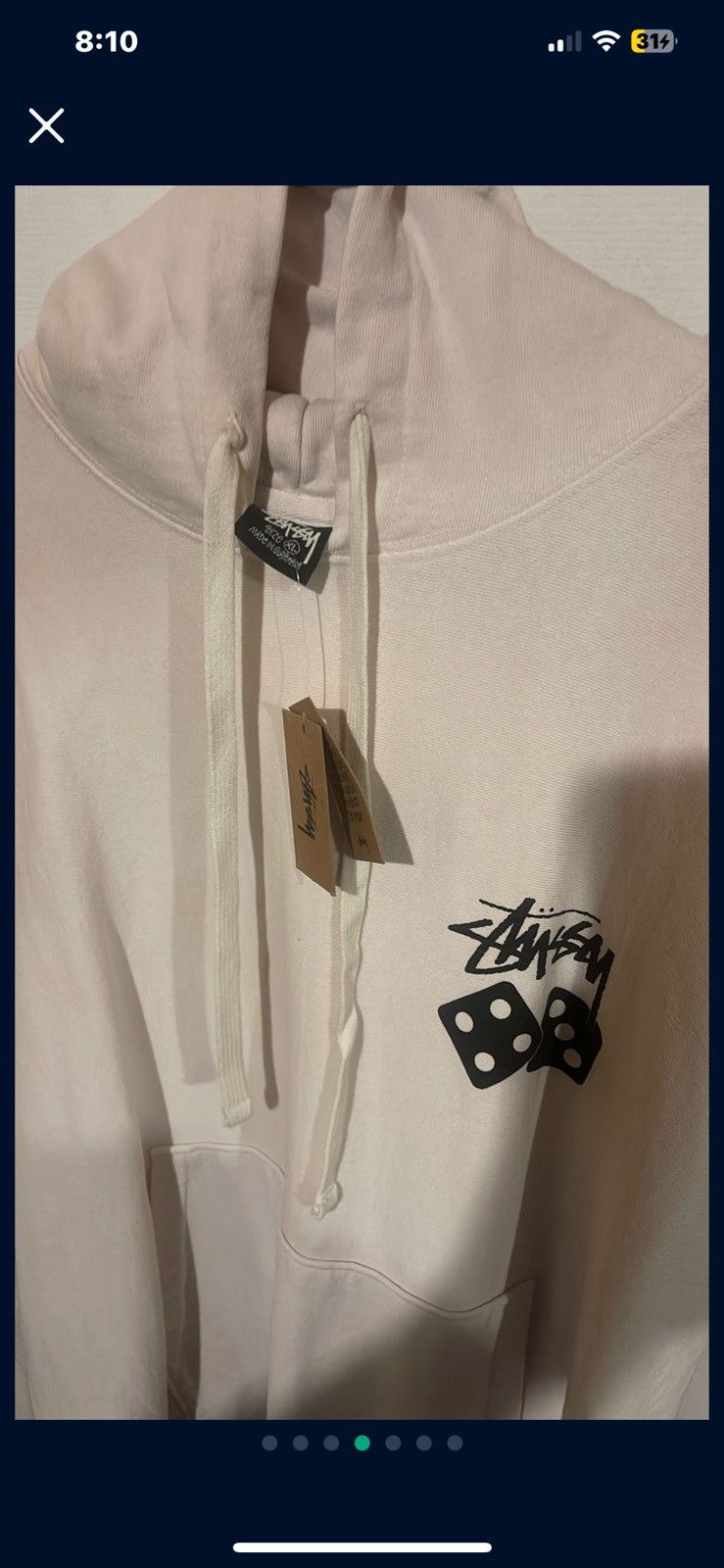 Other Stussy dice hoodie xl men Size US XL / EU 56 / 4 - 2 Thumbnail